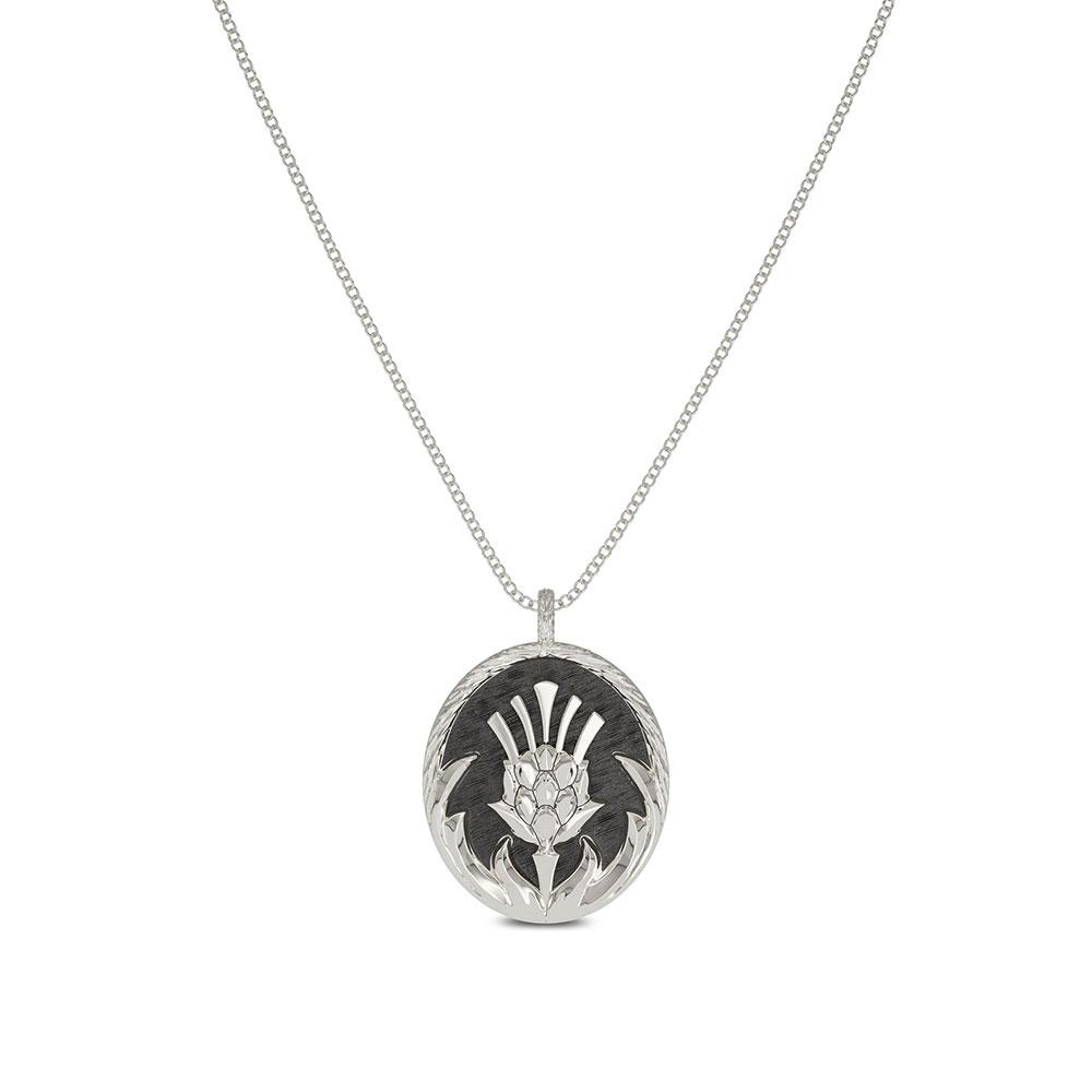 Outlander Crest Pendant Necklace designed by BIXLER