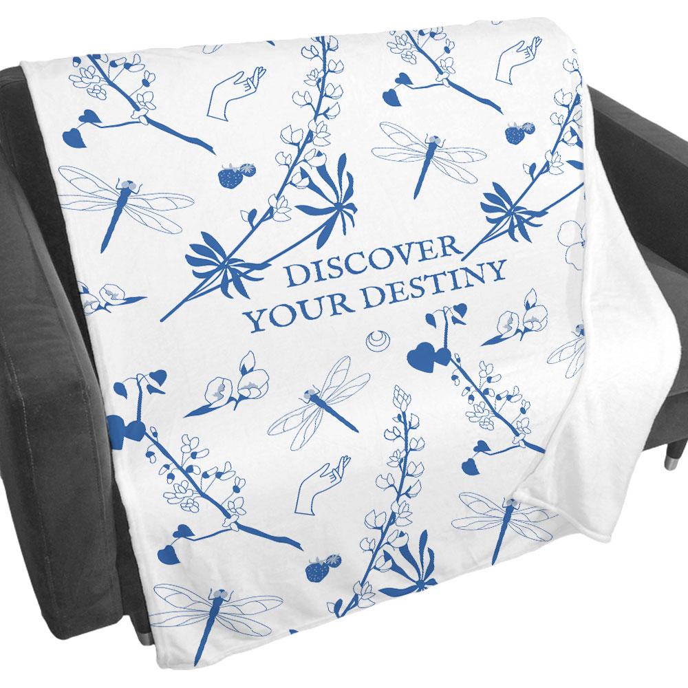 Discover Your Destiny Fleece Blanket from Outlander