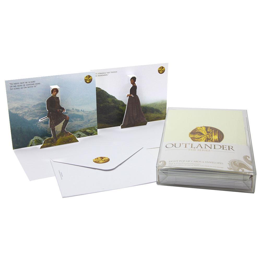 Additional image of Outlander Pop Up Notecards (8 cards and envelopes set)