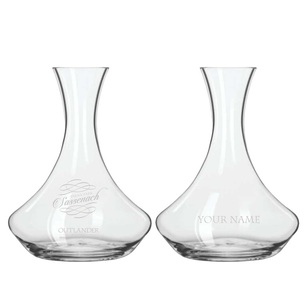 Sassenach Personalized Wine Decanter from Outlander