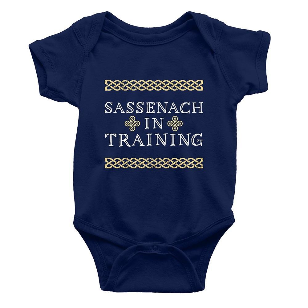 Outlander Sassenach in Training Navy Onesie